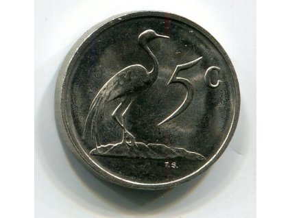 JIHOAFRICKÁ REPUBLIKA. 5 cents 1988.