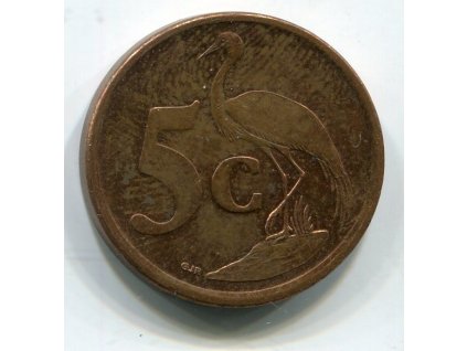 JIHOAFRICKÁ REPUBLIKA. 5 cents 2009.