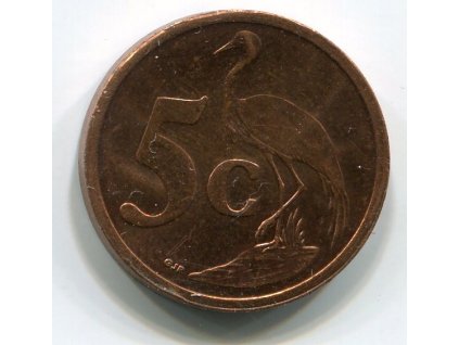 JIHOAFRICKÁ REPUBLIKA. 5 cents 2010.