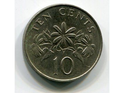SINGAPUR. 10 cents 1987. KM-51