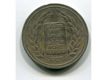 INDIE. 50 paise 1973. b.zn.