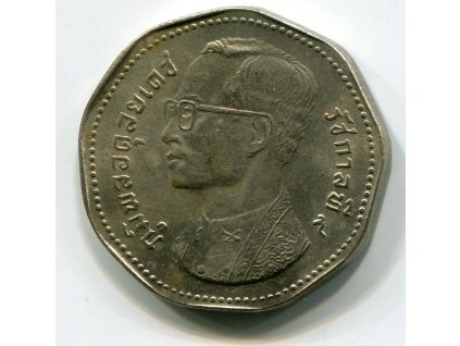 THAJSKO. 5 baht 2515 / 1972. Y-96.