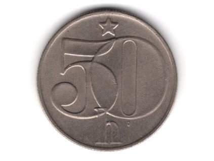 ČESKOSLOVENSKO. 50 haléřů 1989.