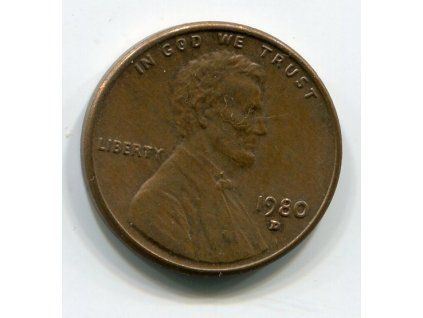 USA. 1 cent 1980/D.