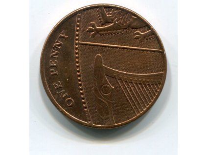 VELKÁ BRITÁNIE. 1 penny 2010.