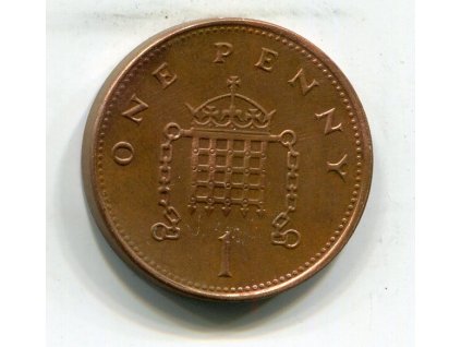 VELKÁ BRITÁNIE. 1 penny 1998.