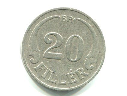 MAĎARSKO. 20 fillér 1926. KM-508