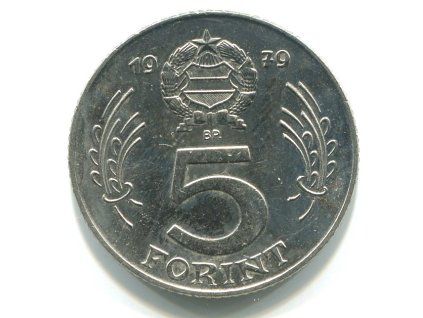 MAĎARSKO. 5 forint 1979.