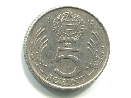 MAĎARSKO. 5 forint 1985.