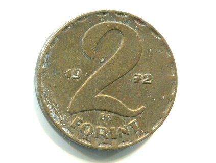 MAĎARSKO. 2 forint 1972.