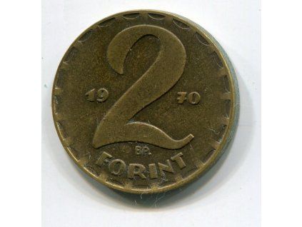 MAĎARSKO. 2 forint 1970.