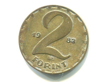 MAĎARSKO. 2 forint 1983.