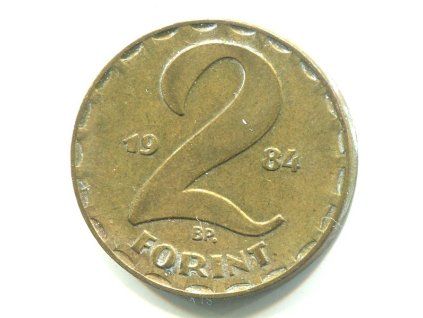MAĎARSKO. 2 forint 1984.