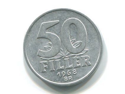 MAĎARSKO. 50 fillér 1968.