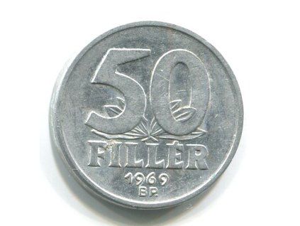 MAĎARSKO. 50 fillér 1969.