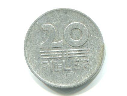 MAĎARSKO. 20 fillér 1955.