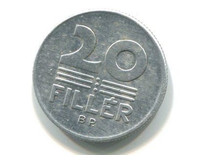 MAĎARSKO. 20 fillér 1968.