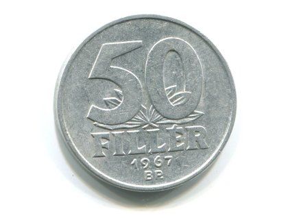 MAĎARSKO. 50 fillér 1967.