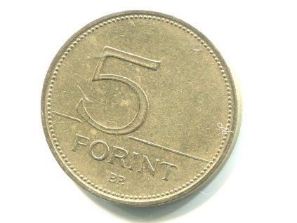 MAĎARSKO. 5 forint 1996.