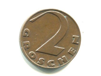 RAKOUSKO. 2 Groschen 1928.