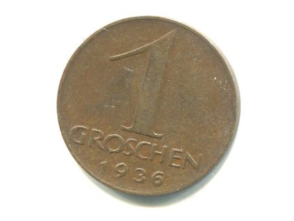 RAKOUSKO. 1 Groschen 1936.