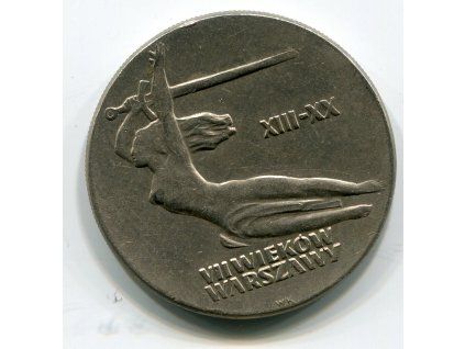 POLSKO. 10 złotych 1965. Nike.