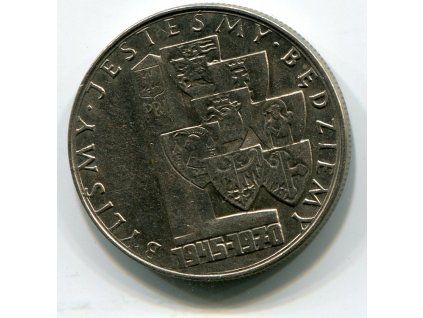 POLSKO. 10 złotych 1970. Byli jsme, jsme a budeme.
