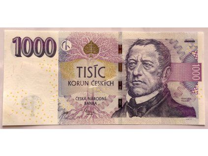 ČESKO. 1000 korun 2008. Série S 16. Hej. CZ 28.