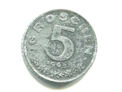 RAKOUSKO. 5 Groschen 1963.