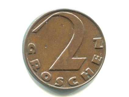 RAKOUSKO. 2 Groschen 1926.