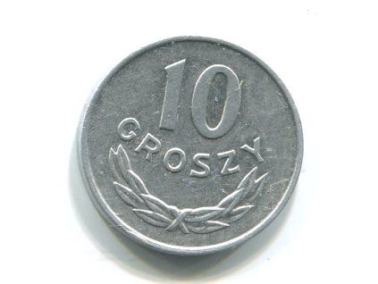 POLSKO. 10 groszy 1977.
