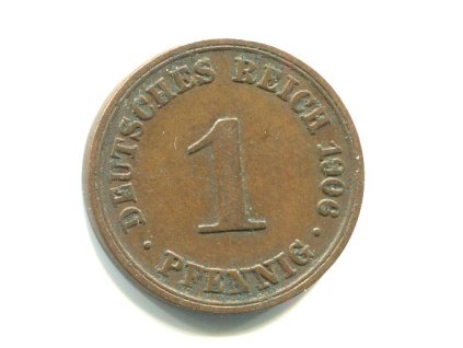 NĚMECKO. 1 Pfennig 1906/A.