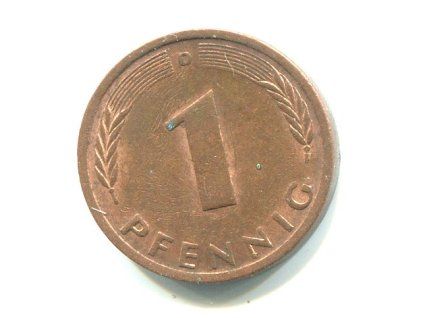NĚMECKO. 1 Pfennig 1974/D.