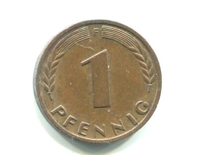 Německo. 1 Pfennig 1966/F.