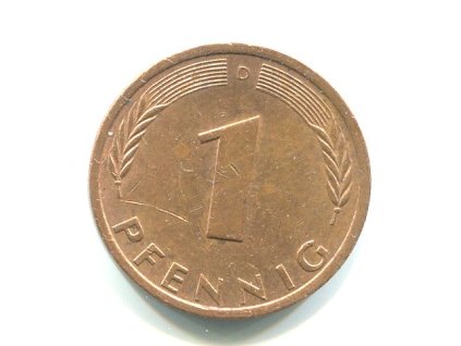 Německo. 1 Pfennig 1971/D.