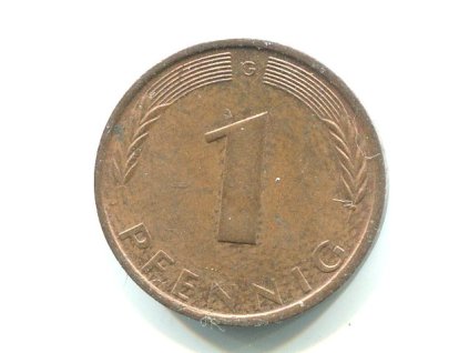Německo. 1 Pfennig 1971/G.