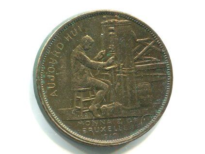 BELGIE. Monnaie de Bruxelles 1910.