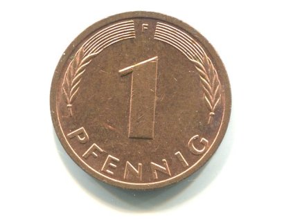 NĚMECKO. 1 Pfennig 1988/F