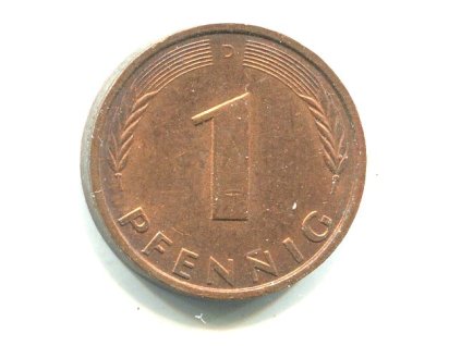 NĚMECKO. 1 Pfennig 1988/D