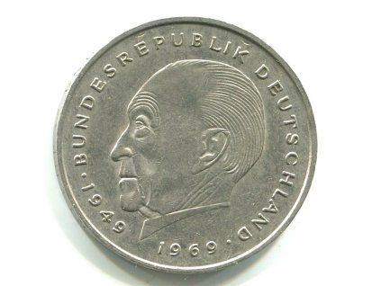 NĚMECKO. 2 Mark 1978/G. Adenauer.