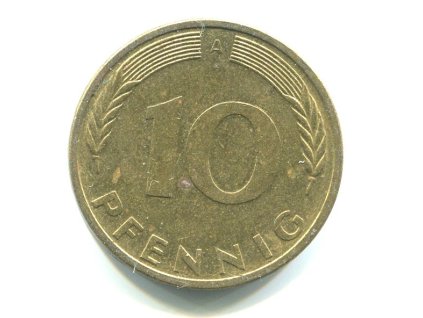 NĚMECKO. 10 pfennig 1994/A