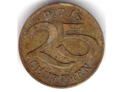 BELGIE. 25 centiimen. Voor wie SAMVA Metal Glans Koopt Gebreveteerd. Propagační žeton.