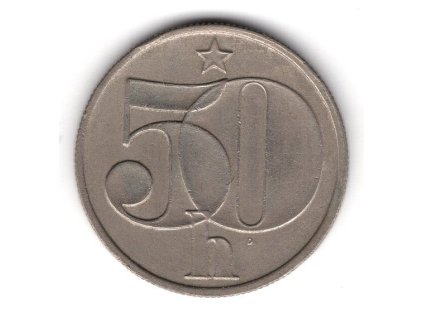 ČESKOSLOVENSKO. 50 haléřů 1986.