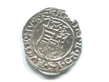 UHRY. Ferdinand I. Denár 1563/KB.