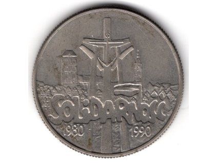 POLSKO. 10.000 złotych 1990. Solidarita.