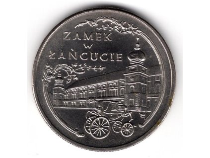 POLSKO. 20.000 złotych 1993. Zamek w Łańcucie.