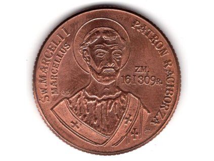 POLSKO. Racibĺorz. Svatý Marcellus I. Patron Ratiboře.