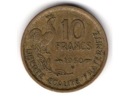FRANCIE. 10 francs 1950/B.