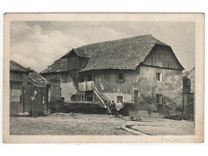Kolín. Macharův rodný domek.