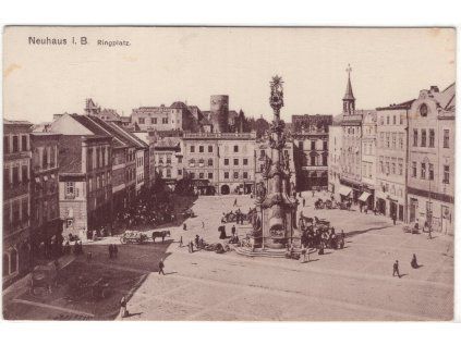 JINDŘICHŮV HRADEC. Ringplatz.